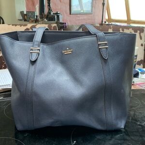 Kate Spade Navy Zipper Tote